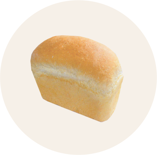 Хлеб "Белый" формовой из пшеничной муки, 450г.