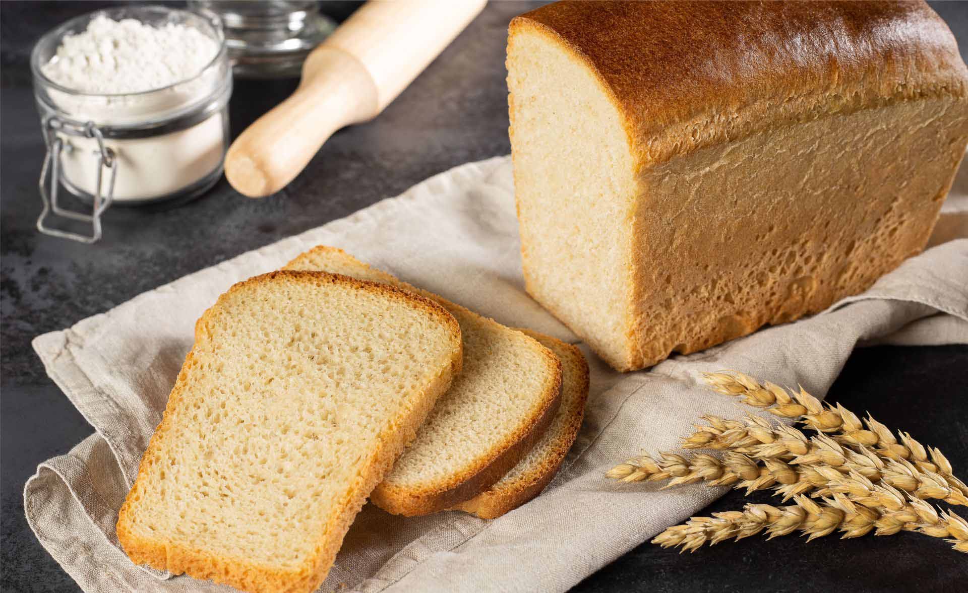 Хлеб "Пшеничный белый" 0,5 кг