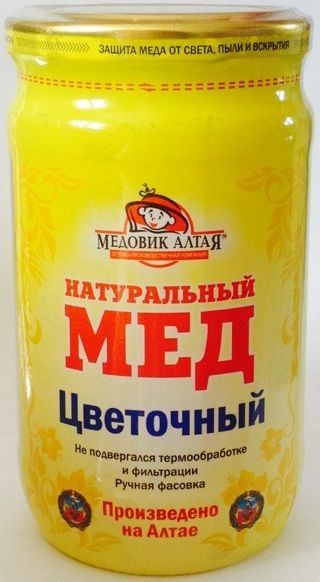 Алтайский мёд натуральный "Цветочный"