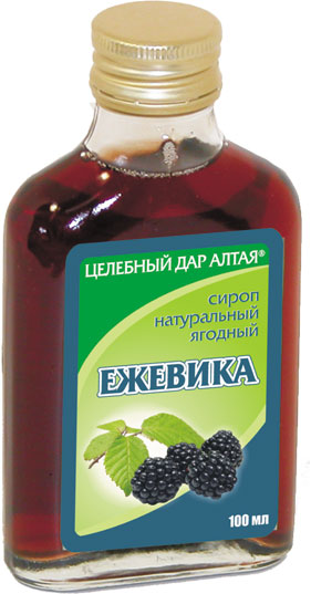 Сироп ягодный натуральный "Ежевика"