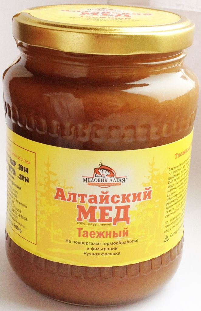 Алтайский мёд натуральный "Таёжный"