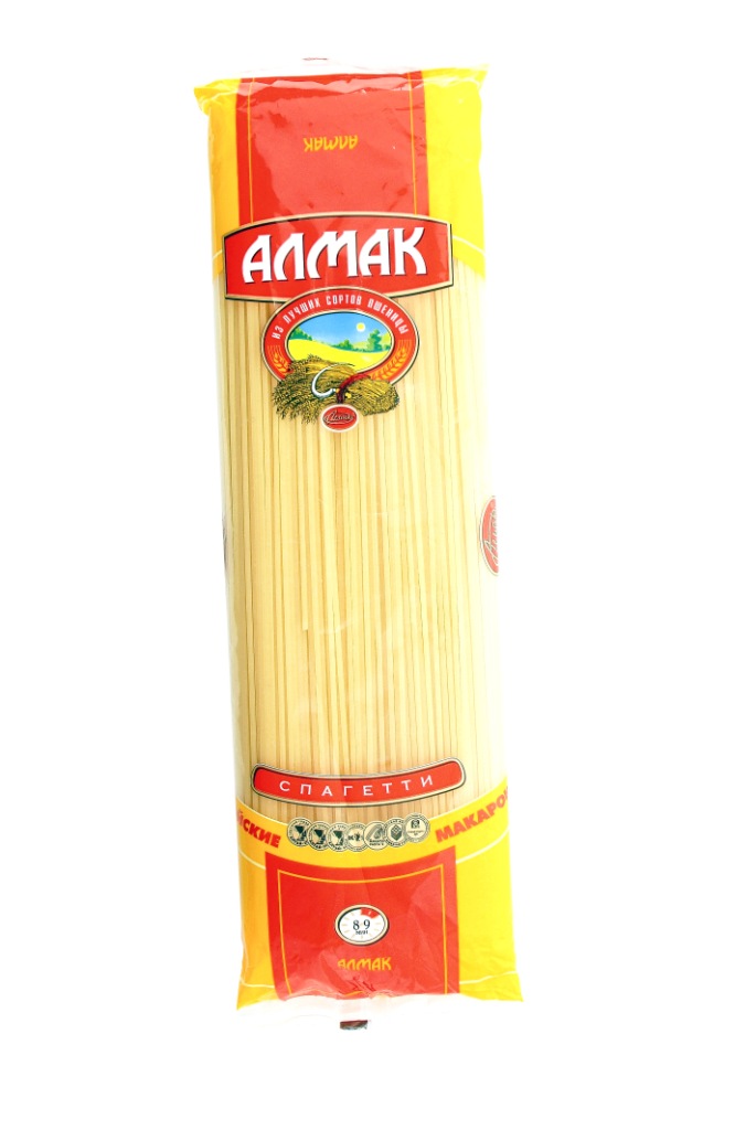 Макаронные изделия ТМ "АЛМАК", спагетти 