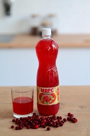 Морс брусничный