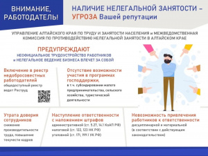 Нелегальная занятость - риск для работников и работодателей