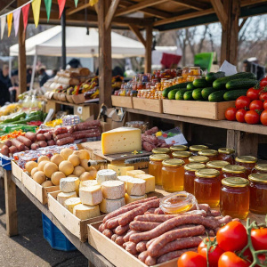Алтайские продукты - на ярмарках выходного дня в Барнауле