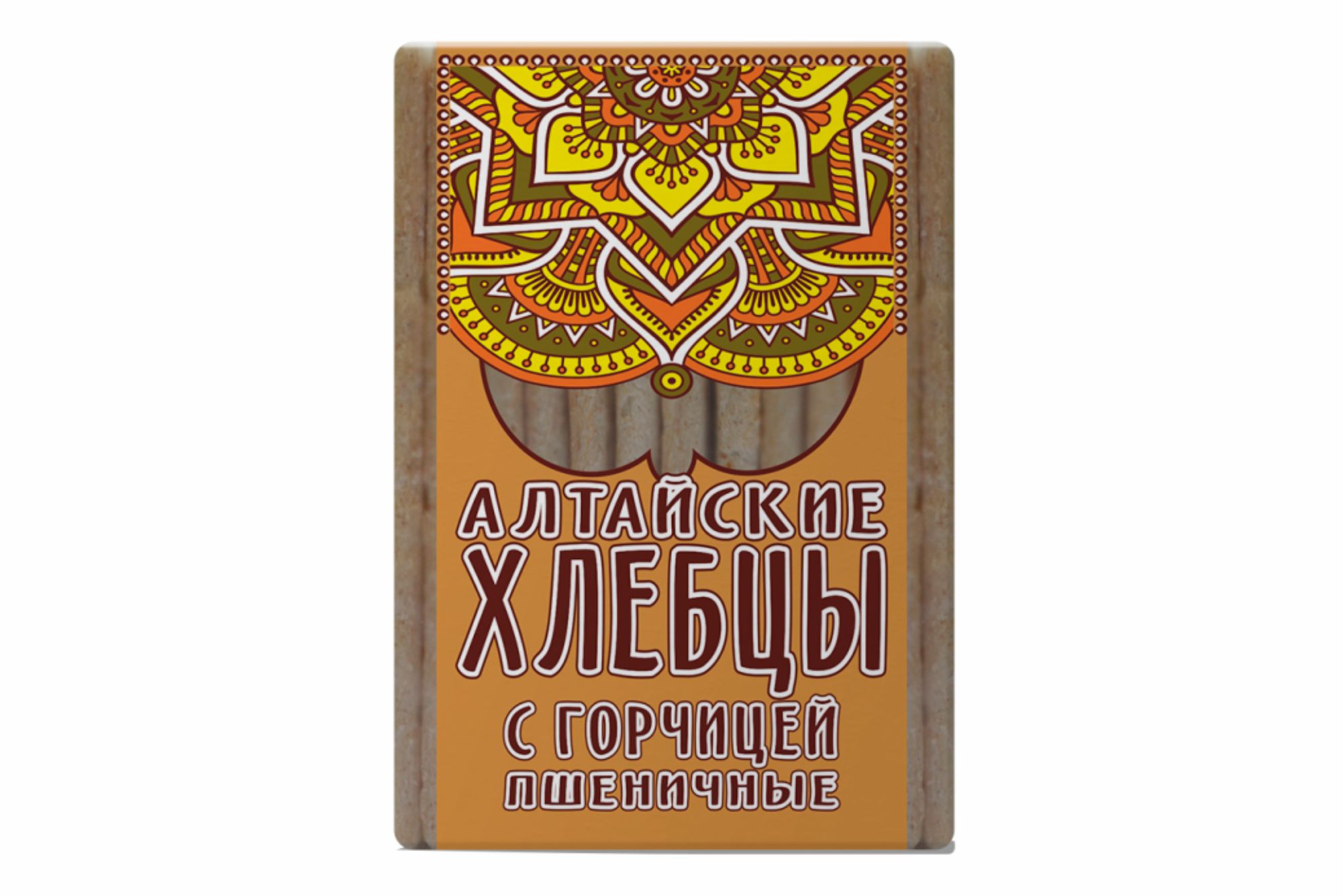 Хлебцы Алтайские «Пшеничные с горчицей» 75 г