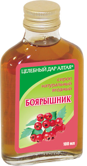 Сироп ягодный натуральный "Боярышник"