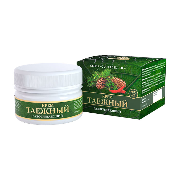 Крем разогревающий «Таёжный»