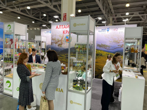 Алтайские продукты представлены на международной осенней выставке в Москве 