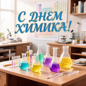 Управление Алтайского края по пищевой, перерабатывающей, фармацевтической промышленности и биотехнологиям поздравляет с Днём химика!
