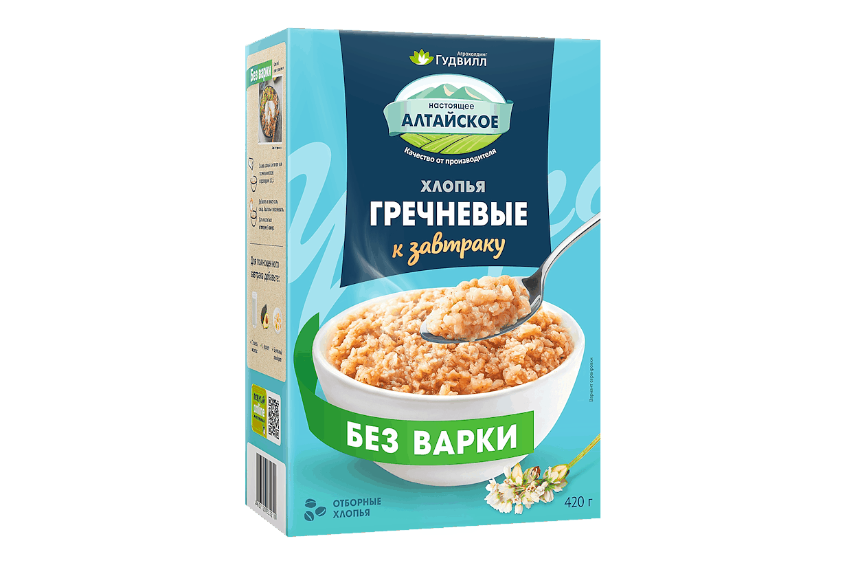 Хлопья гречневые 420 г