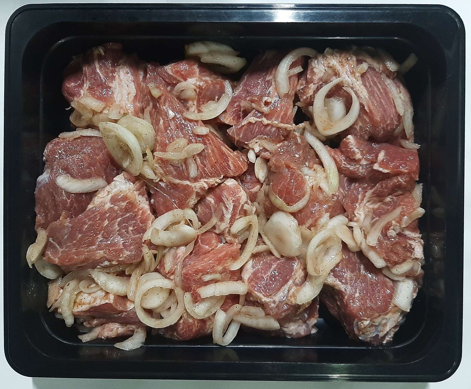 Шашлык из шеи свиной