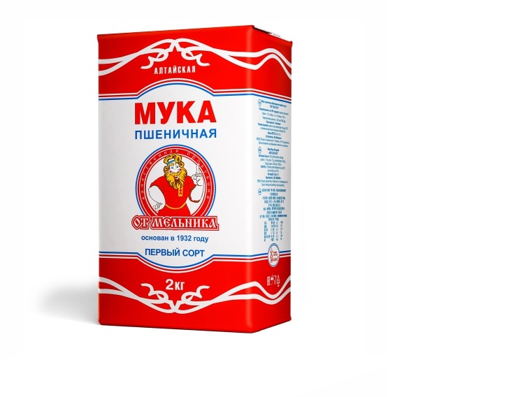 Мука пшеничная первый сорт 2 кг